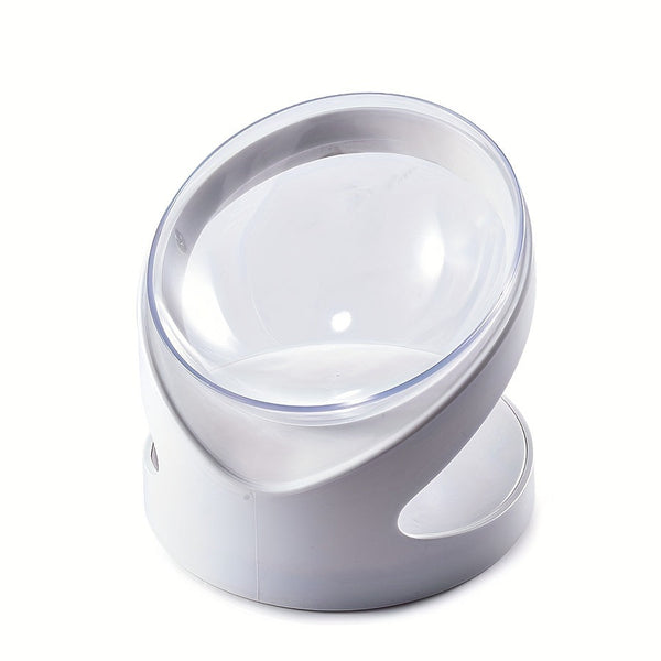 HKM-1822013 Elevated Cat Food Bowl with Anti-Vomit Tilt for Comfortable Feeding and Neck Protection