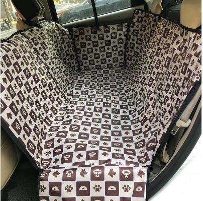 HKM-1823549 Universal Waterproof Pet Car Seat Cover for All Common Cars - Oxford Cloth, 135CM x 145CM