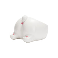 HKM-1824701 High-Foot Pet Food Bowls for Cats and Dogs - Durable Porcelain, Easy to Clean, Two Sizes