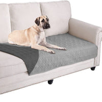 HKM-1825981 Reversible Waterproof Pet Blanket for Dogs - Soft Sofa and Couch Cover, Washable, Furniture Protector
