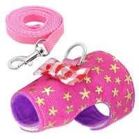 HKM-182611 Small Pet Hamster Vest with Traction Rope in Various Colors
