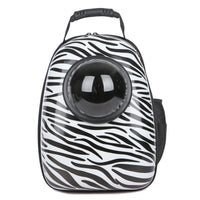 HKM-1826749 Transparent Space Capsule Pet Backpack for Cats and Small Dogs with Acrylic Cover, Multi-Color Options