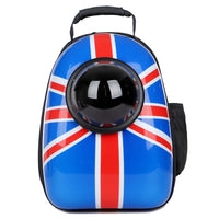 HKM-1826749 Transparent Space Capsule Pet Backpack for Cats and Small Dogs with Acrylic Cover, Multi-Color Options