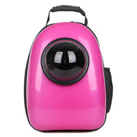 HKM-1826749 Transparent Space Capsule Pet Backpack for Cats and Small Dogs with Acrylic Cover, Multi-Color Options