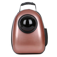 HKM-1826749 Transparent Space Capsule Pet Backpack for Cats and Small Dogs with Acrylic Cover, Multi-Color Options