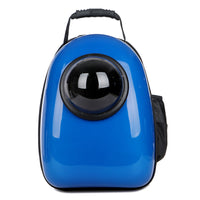 HKM-1826749 Transparent Space Capsule Pet Backpack for Cats and Small Dogs with Acrylic Cover, Multi-Color Options