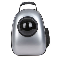 HKM-1826749 Transparent Space Capsule Pet Backpack for Cats and Small Dogs with Acrylic Cover, Multi-Color Options