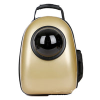 HKM-1826749 Transparent Space Capsule Pet Backpack for Cats and Small Dogs with Acrylic Cover, Multi-Color Options