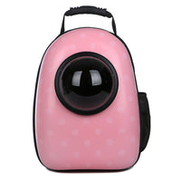 HKM-1826749 Transparent Space Capsule Pet Backpack for Cats and Small Dogs with Acrylic Cover, Multi-Color Options