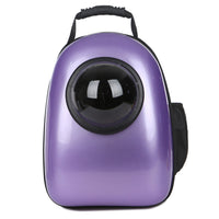 HKM-1826749 Transparent Space Capsule Pet Backpack for Cats and Small Dogs with Acrylic Cover, Multi-Color Options