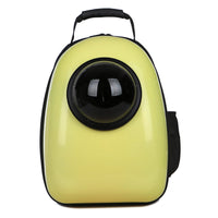 HKM-1826749 Transparent Space Capsule Pet Backpack for Cats and Small Dogs with Acrylic Cover, Multi-Color Options