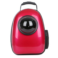 HKM-1826749 Transparent Space Capsule Pet Backpack for Cats and Small Dogs with Acrylic Cover, Multi-Color Options