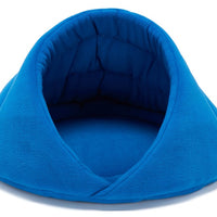 HKM-1828541 Cozy Fleece Pet Nest for Dogs - Soft, Warm Kennel Mat with Supportive Fiberglass Rod