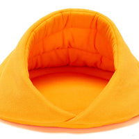 HKM-1828541 Cozy Fleece Pet Nest for Dogs - Soft, Warm Kennel Mat with Supportive Fiberglass Rod