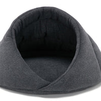 HKM-1828541 Cozy Fleece Pet Nest for Dogs - Soft, Warm Kennel Mat with Supportive Fiberglass Rod