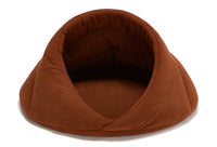 HKM-1828541 Cozy Fleece Pet Nest for Dogs - Soft, Warm Kennel Mat with Supportive Fiberglass Rod