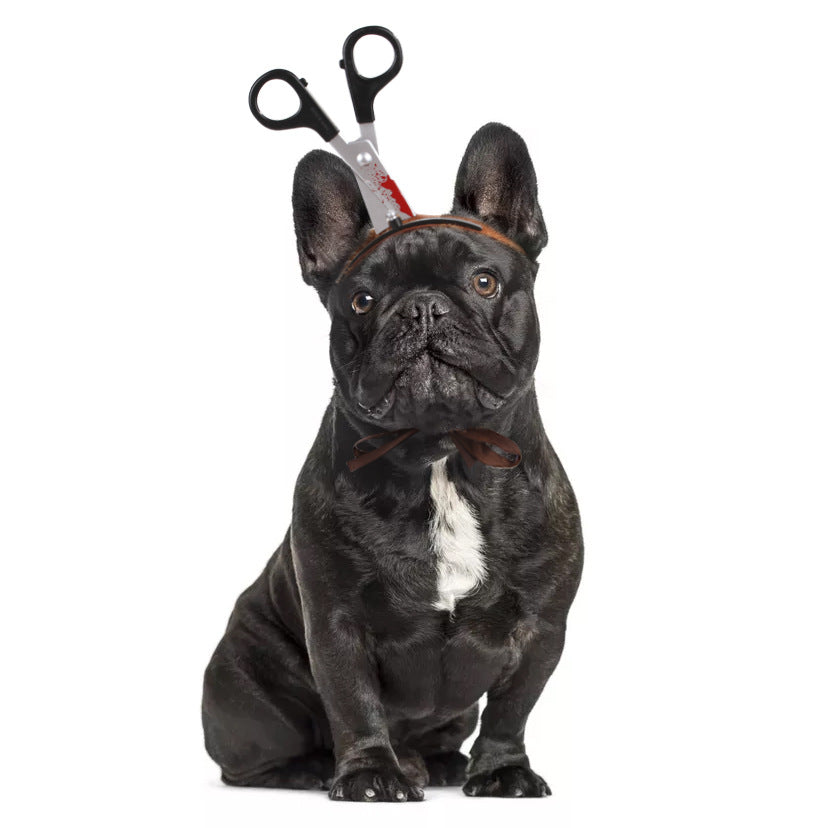 HKM-1828669 Halloween Pet Headgear for Dogs and Cats - Cute Cloth Headdresses for Festive Fun