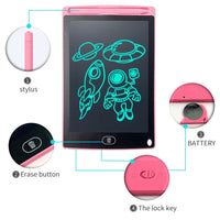 HKM-182867 Customisable LCD Writing Tablet with Colour Screen for Kids - Perfect for Drawing and Writing