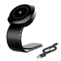 HKM-182931 Magnetic Wireless Charger for Mobile Phones - Universal Black Design