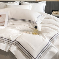 HKM-183059 Long-Staple Cotton Four-Piece Bedding Set in Various Colors and Sizes