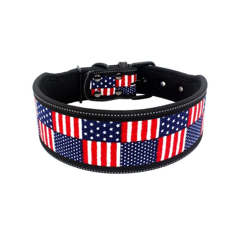 HKM-1832253 Diving Material Pet Collar in Size Small, Medium, Large ¨C Durable Cloth Design for Comfort
