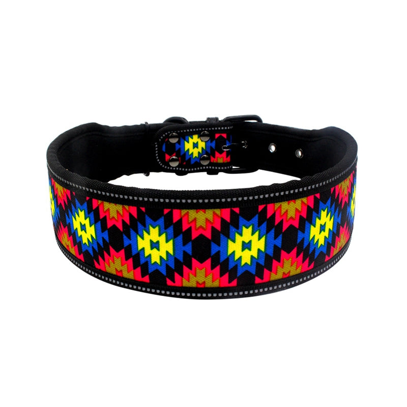 HKM-1832253 Diving Material Pet Collar in Size Small, Medium, Large ¨C Durable Cloth Design for Comfort