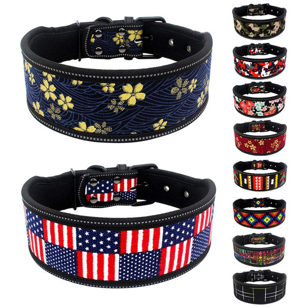 HKM-1832253 Diving Material Pet Collar in Size Small, Medium, Large ¨C Durable Cloth Design for Comfort