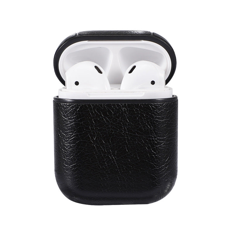 HKM-183251 Silicone Protective Cover for Universal AirPods – Compatible with Generations One and Two in Black, Red, Light Brown, Dark Brown