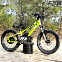 HKM-183315 800W Electric Balance Bike for Kids, 20 Inch E-Scooter for Ages 8-15, Aluminum Alloy Frame, 3-Speed, Hydraulic Disc Brakes
