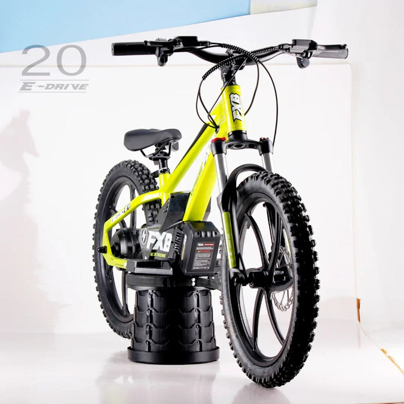 HKM-183315 800W Electric Balance Bike for Kids, 20 Inch E-Scooter for Ages 8-15, Aluminum Alloy Frame, 3-Speed, Hydraulic Disc Brakes