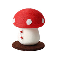 HKM-1833533 Mushroom-Shaped Cat Scratch Board - Durable Sisal with Cloth and Density Plate