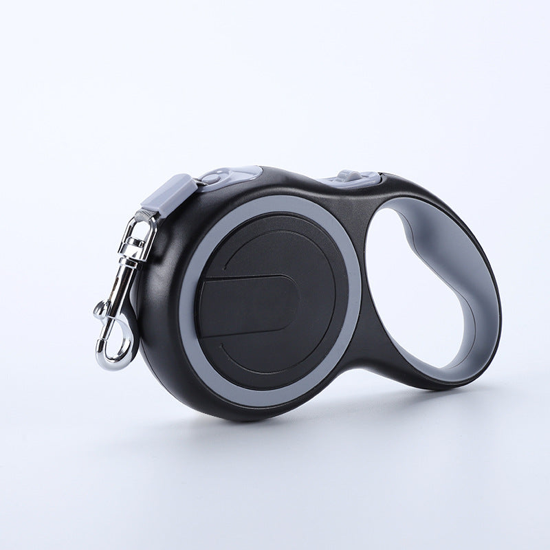 HKM-1834045 Portable Automatic Retractable Pet Leash - Durable 304 Stainless Steel & ABS Design in Blue