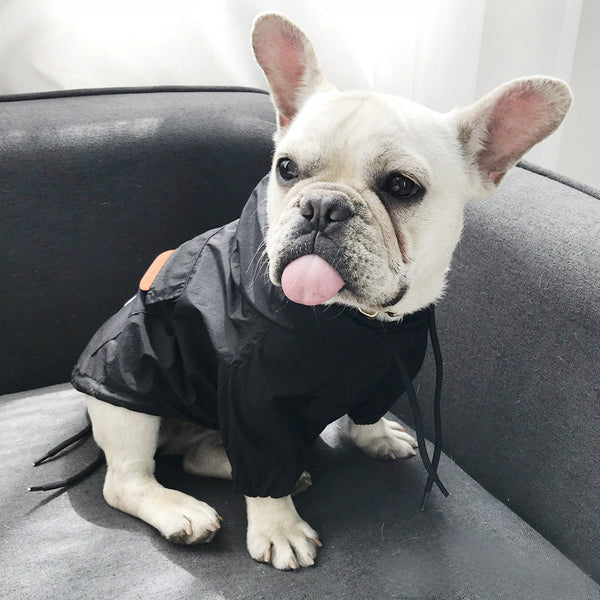HKM-1834429 Dog Sunscreen Shirt - Casual Cotton Outfit in Black and Red, Suitable for All Dogs