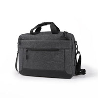 HKM-183443 Lightweight Casual Fabric Briefcase with Shoulder Strap for Men