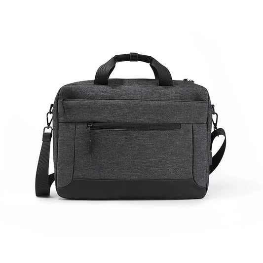 HKM-183443 Lightweight Casual Fabric Briefcase with Shoulder Strap for Men