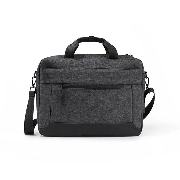 HKM-183443 Lightweight Casual Fabric Briefcase with Shoulder Strap for Men
