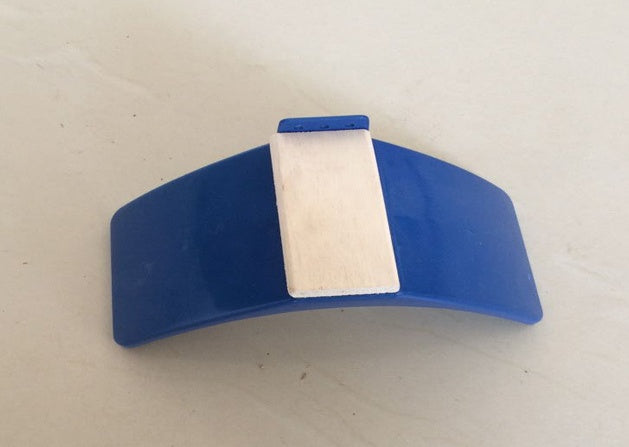 HKM-1835069 Dove Perches Set - Plastic and Solid Wood, 10 Pieces, Blue, 20 x 10 x 12 cm