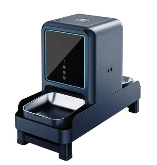 HKM-183507 Automatic 15L Pet Feeder with Remote App and LCD Display for Dogs and Cats