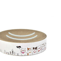 HKM-1836221 Round Corrugated Cat Scratch Board in Bowl Shape - Multiple Sizes Available