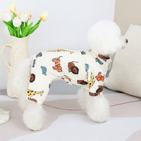 HKM-1836861 Cartoon Dog T-Shirt Costume for Pets - Cotton Polyester, Various Sizes Available