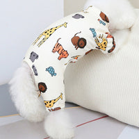 HKM-1836861 Cartoon Dog T-Shirt Costume for Pets - Cotton Polyester, Various Sizes Available