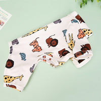 HKM-1836861 Cartoon Dog T-Shirt Costume for Pets - Cotton Polyester, Various Sizes Available