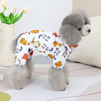 HKM-1836861 Cartoon Dog T-Shirt Costume for Pets - Cotton Polyester, Various Sizes Available