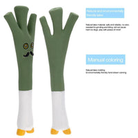 HKM-1837501 Vegetable Dog Chew Toys - Cartoon Onion & Eggplant Teething Latex Toy for Puppies