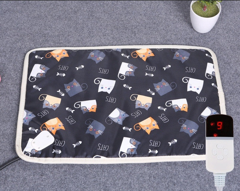 HKM-1840061 Electric Heating Pads for Pets with Adjustable Temperature and Timer - Various Sizes and Designs