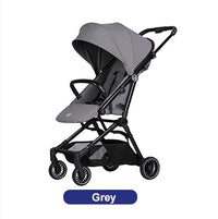 HKM-184083 Lightweight One-Hand Quick Fold Travel System Stroller with Self-Standing Feature for Newborns