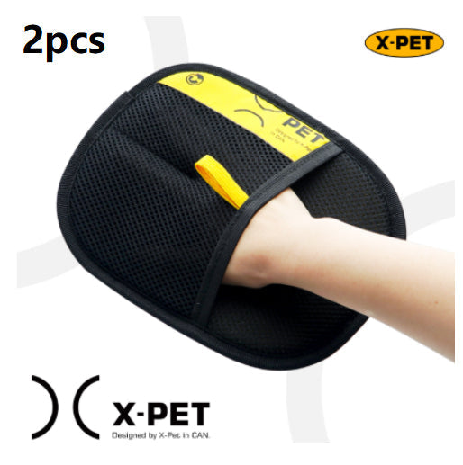 HKM-1841597 Electrostatic Cat Hair Removal Gloves, Velvet Breathable Mesh Cleaner Tool