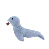 HKM-1843261 Cat Plush Sea Lion Toy with Bell Sound, Catnip & Dental Grinding Features