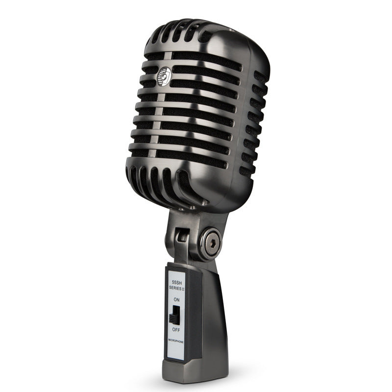 HKM-184403 Professional Retro Condenser Microphone for K Song and Live Recording, Cardioid Pattern, Wireless, 20Hz-20KHz Response