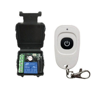 HKM-184403 Wireless Remote Control Switch for Door Opener with 5 Transmitters and Receiver, DC24V System